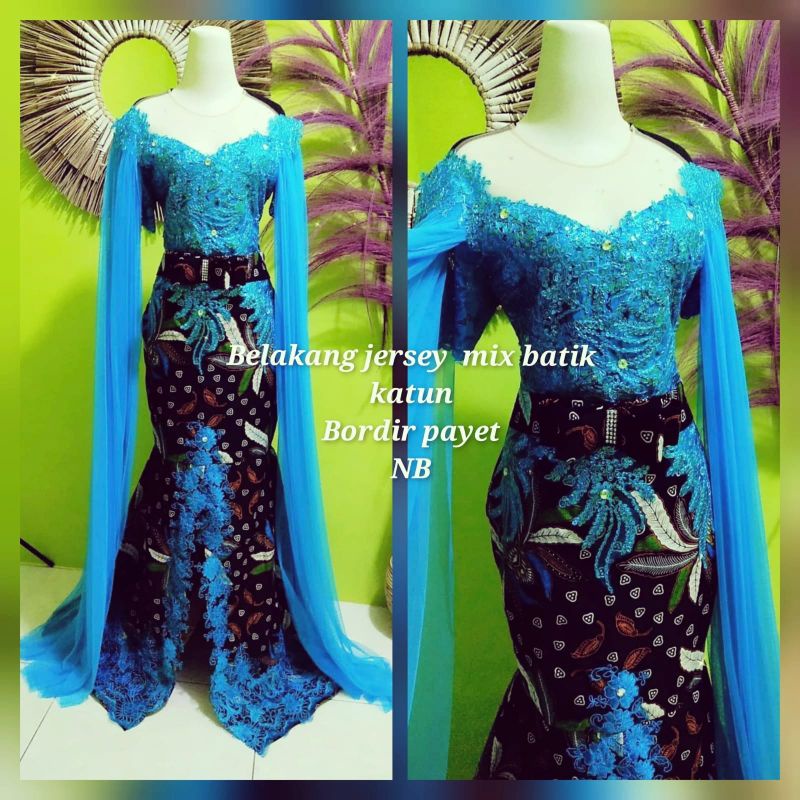 baju singer/baju penyanyi/baju batik/baju pesta/batik katun rok belah