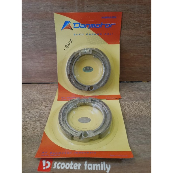 Kampas rem depan vespa super ps ring 8 danmotor