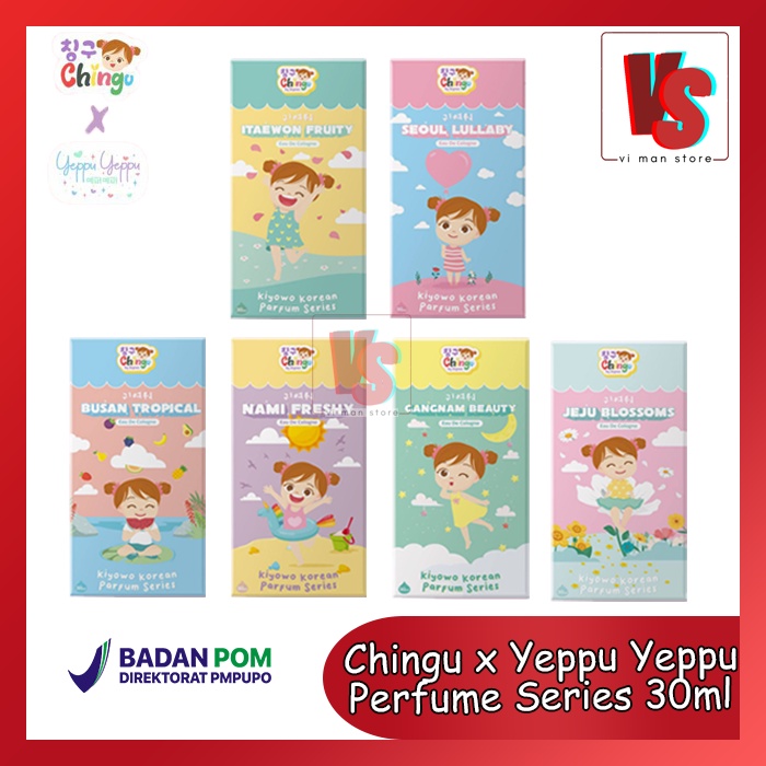[DISTRI YEPPUYEPPU] ✅BPOM KOREAN PARFUM / PARFUM KIYOWO / MINYAK WANGI / PARFUM BADAN 30ml