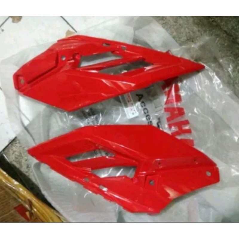 COVER BODY TENGAH BAWAH JOK X-RIDE 115 MERAH SEPASANG ORI YGP