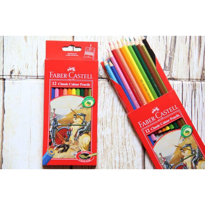 

Sale!! Pensil Warna Faber Castell Classic 12 Color Terbaru