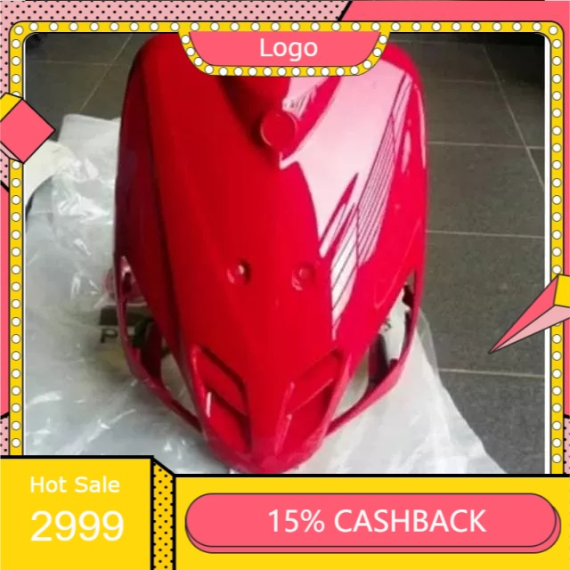 tameng depan mio sporty .merah