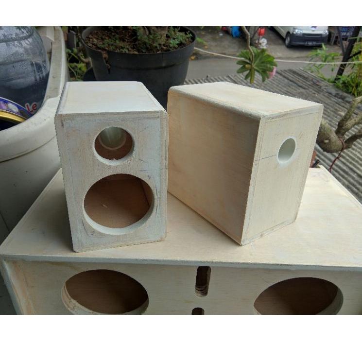 (olbh -2) Box speaker 2 way 4 inch + tweeter acr702/walet --- Harga per 1 pcs 297QRFL