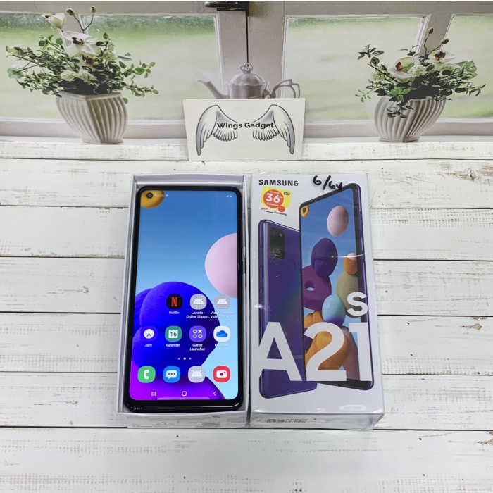 Samsung A21s // 6/128 ~  6/64 ~  4/64 ~ 3/32 Fullset Original Mulus Garansi Resmi Sein