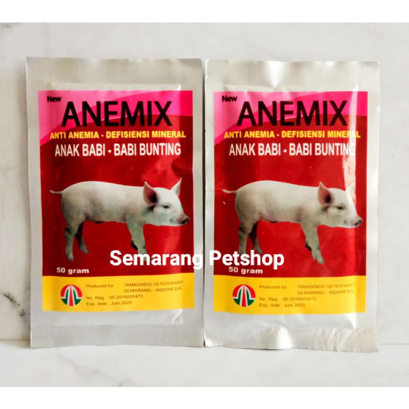 Vitamin Babi Bunting Vitamin Anak Babi Obat Babi Sakit Vitamin Babi Nafsu Makan Suplemen Babi ANEMIX