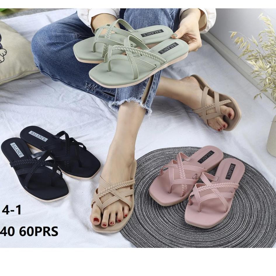 [❤️amanah77✔️] Sandal balance 1214-1 SILANG KEPANG