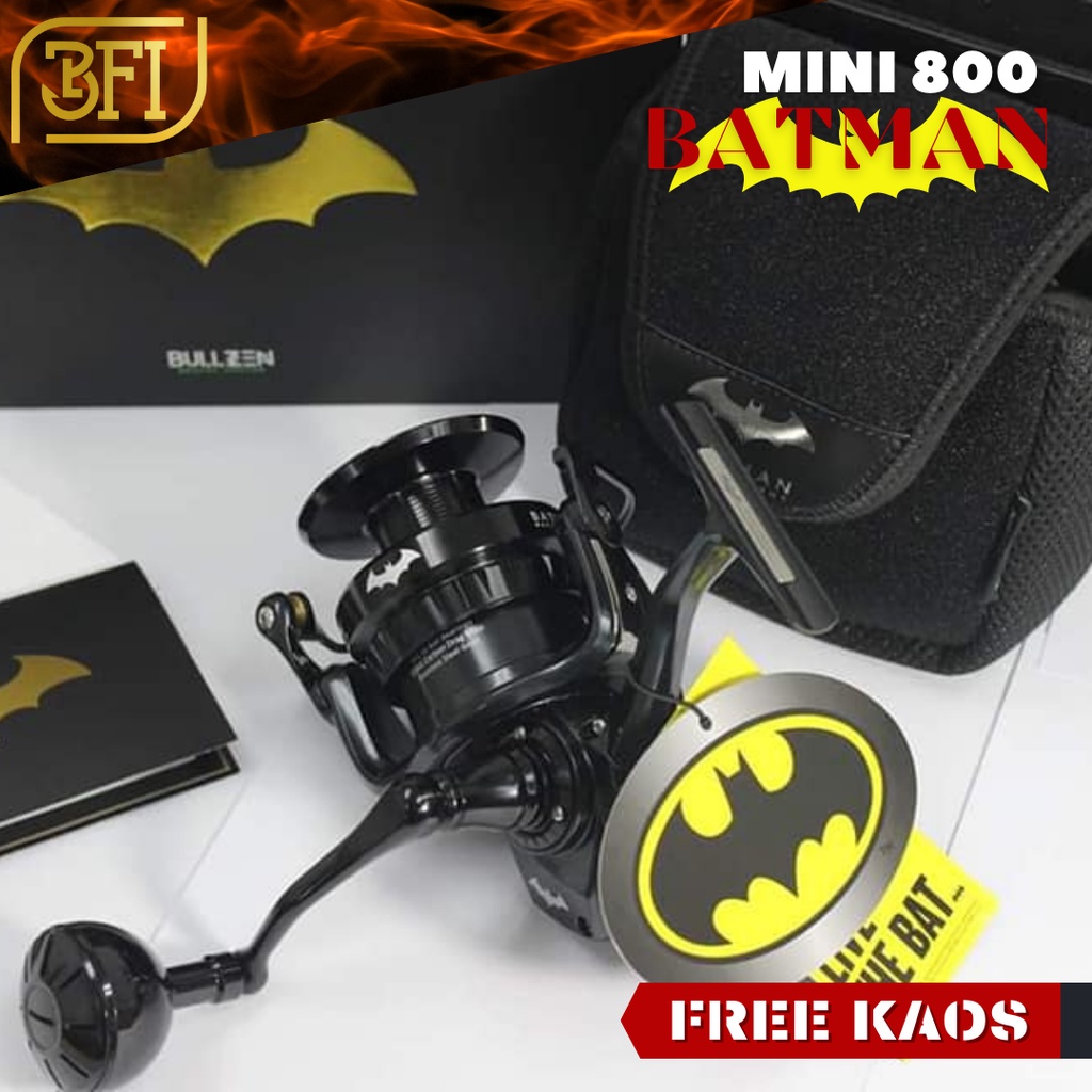 Reel BATMAN Mini 800 Dark Knight Series | Bullzen Original Berhologram