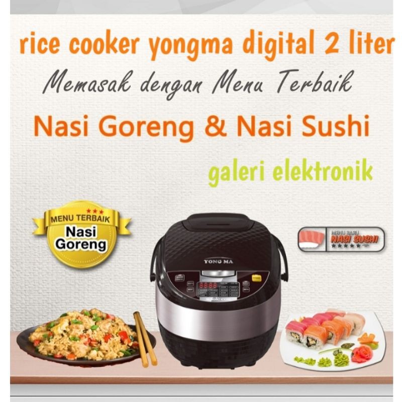 Rice cooker Yongma digital,magic com digital Yongma SMC 8027