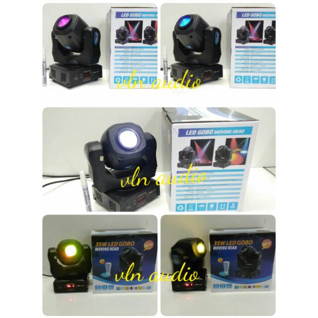 Lampu lighting gobo moving head mini beam ATM 35 watt. ORIGINAL