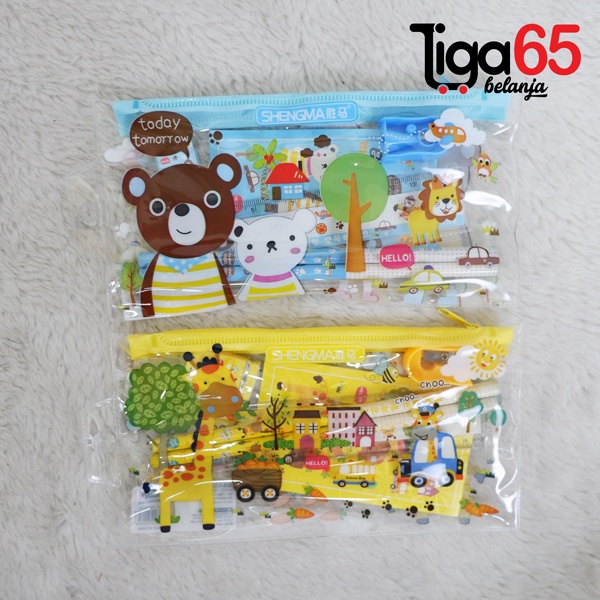 365 STATIONERY SET #40975 Buku &amp; Alat Tulis Anak / Karakter Fancy Gambar Lucu