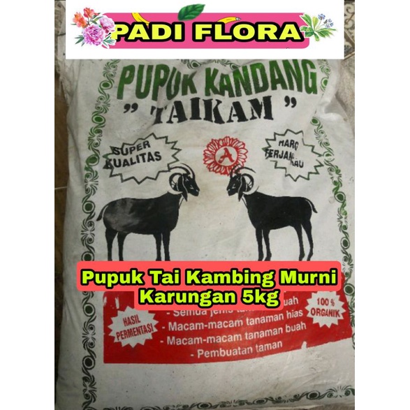 Pupuk Tai Kambing Murni