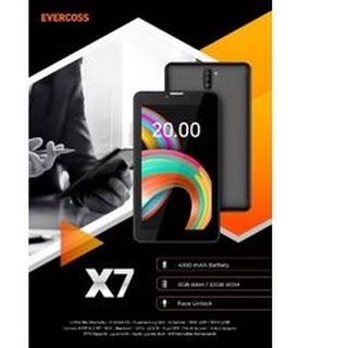Tab Evercoss X7 ram 3/32 GB
