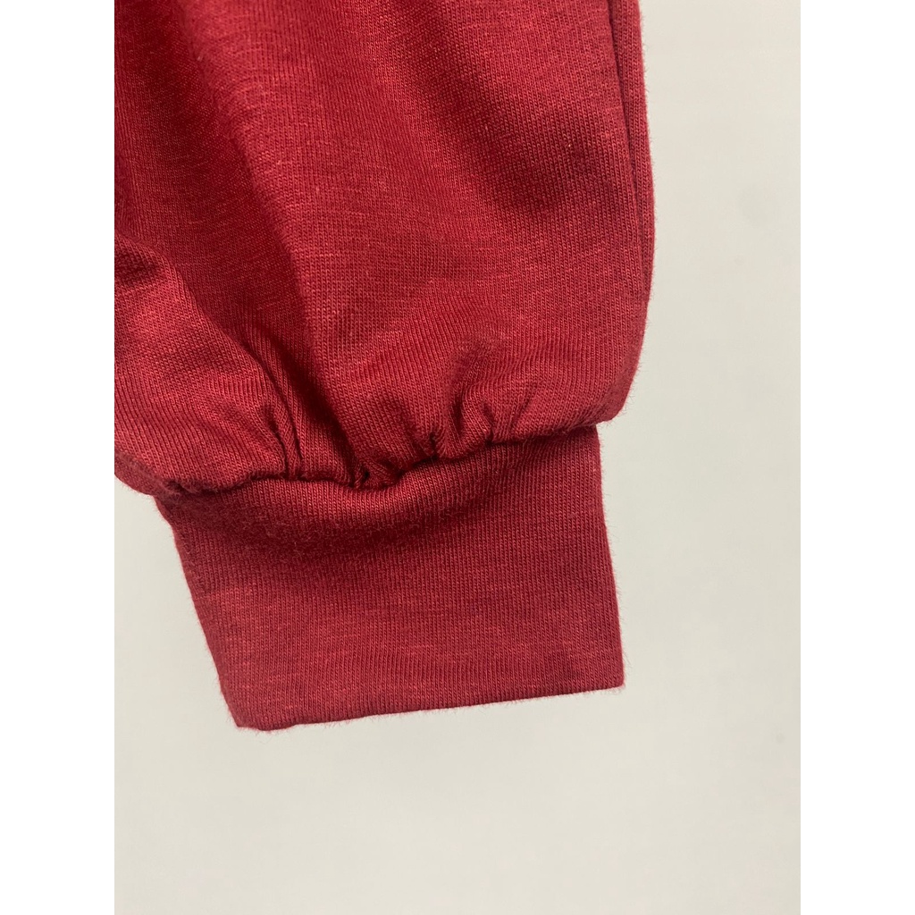 Setelan Anak Unisex Embun Lucuna Warna Maroon Size 1-5 Th