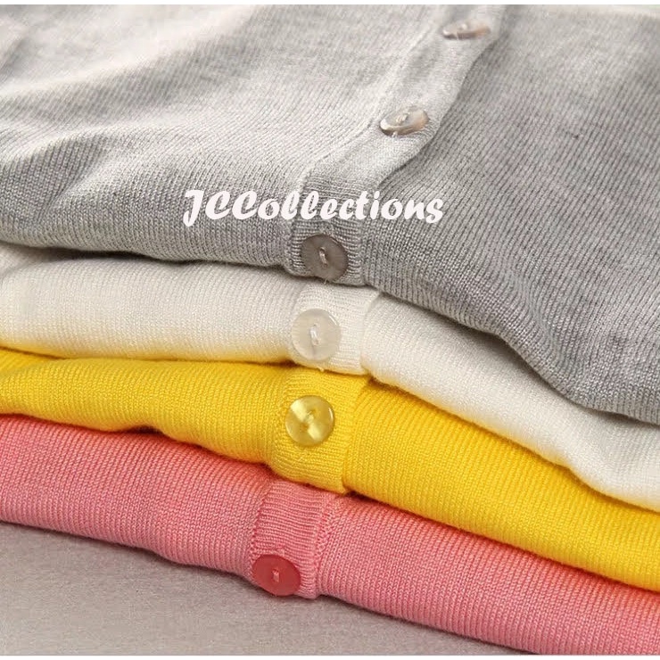 Cardigan Anak Umur 2 Tahun sd Umur 4 Tahun Pink - JCCollections