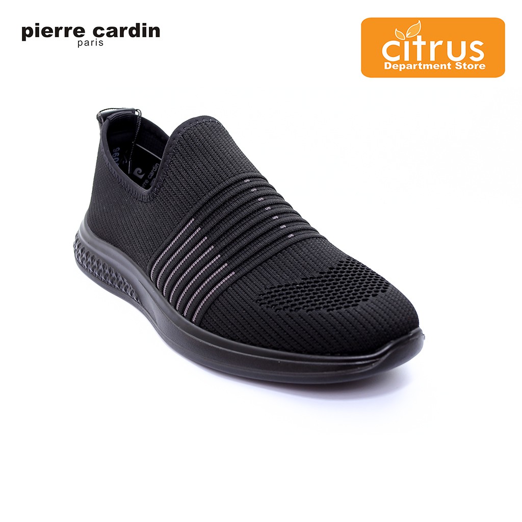  Sepatu  Kasual Pria  Pierre  Cardin  9606 Warna Hitam Shopee 