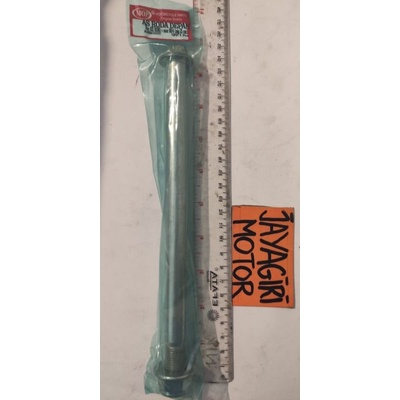 As Roda Depan RXK RXKing RX King 21cm M14 Baut + Mur cm Front Axle Road Wheel Probolt Baud Ori Yamah