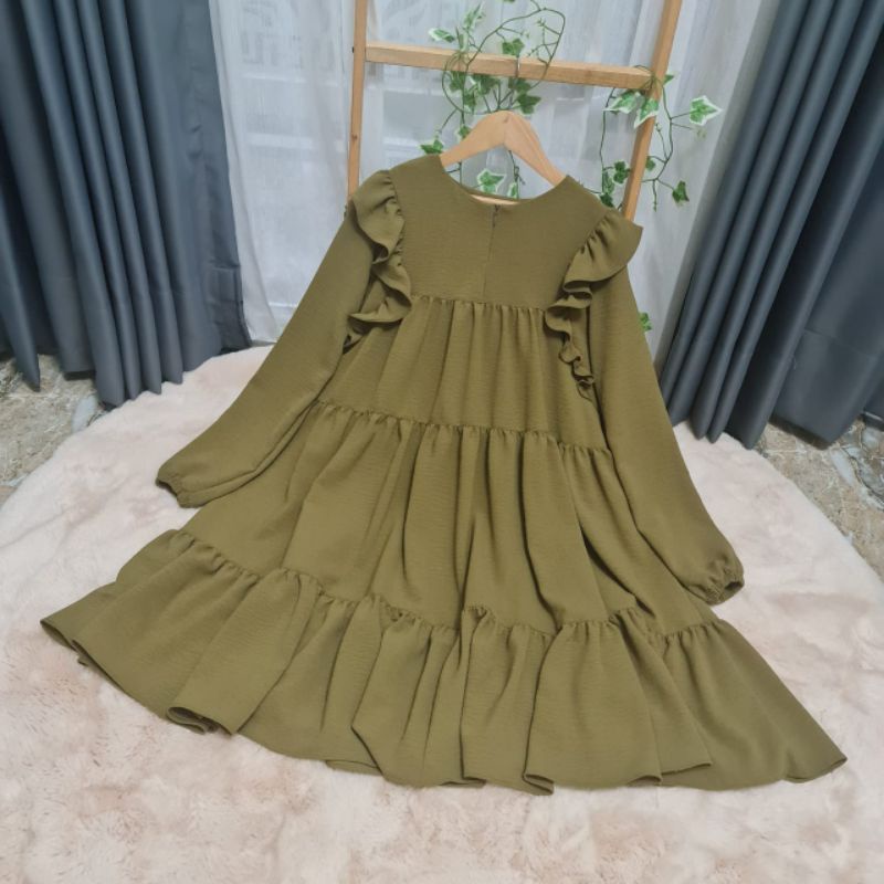 Tunik anak / baju anak perempuan / dress anak perempuan 12 tahun