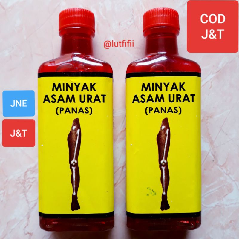 Jual Minyak Asam Urat Panas Obat Asam Urat Pijat Urut Gosok Kusuk Pijit Massage Oil Asli Malaysia Indonesia Shopee Indonesia