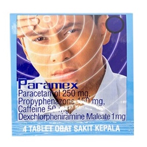 PARAMEX - SAKIT KEPALA - 4 TABLET