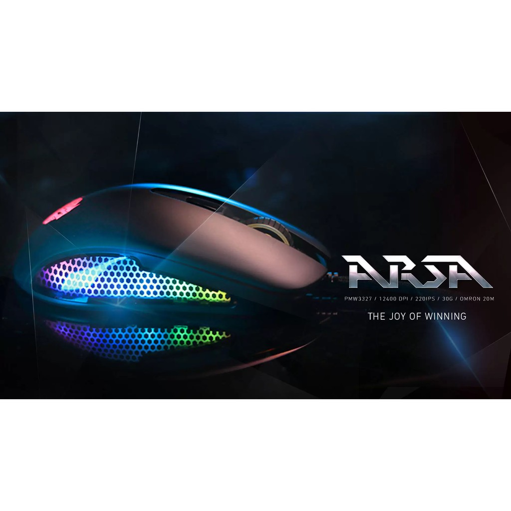 Rexus Keyboard Mouse Gaming Warfaction VR5 Combo Mechanical