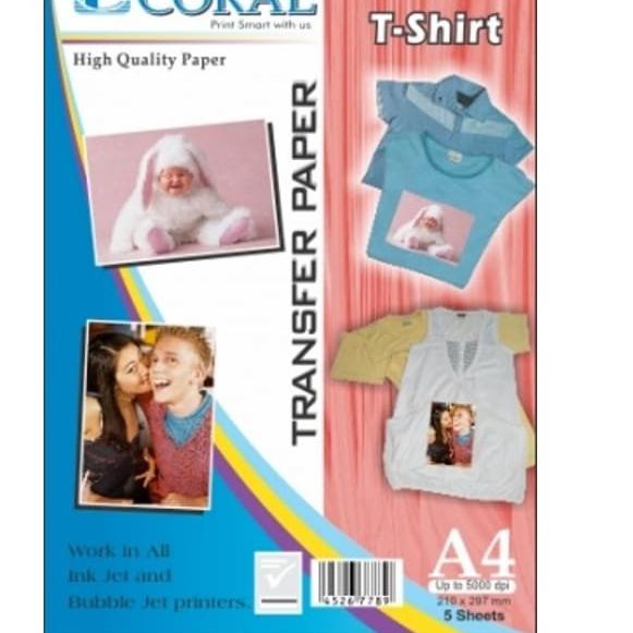 

OQ67B4 Transfer Paper CORAL White ,.!