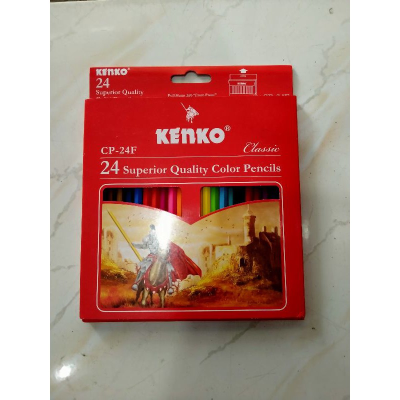 

Pensil warna kenko CP 24F Classic