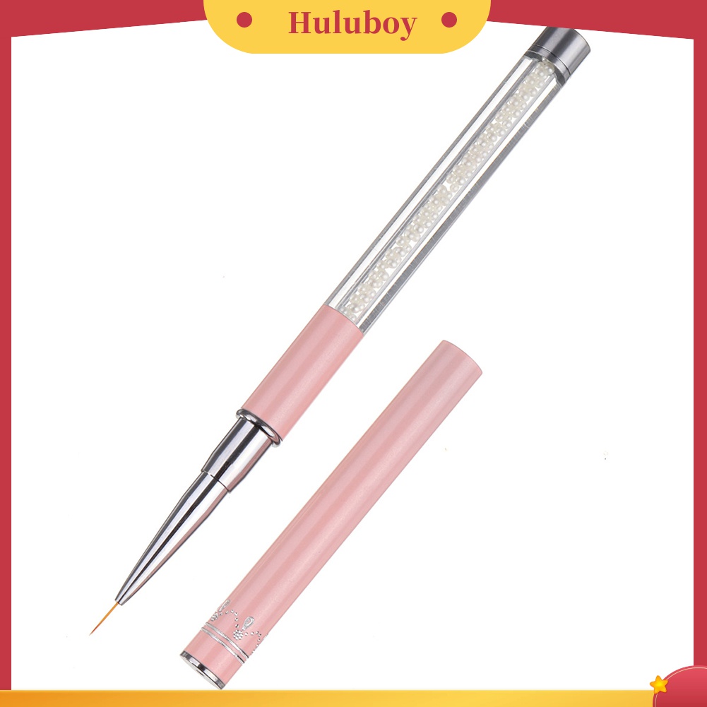 Huluboy Huluboy♡ Pen Brush Lukis Garis Kutek Gel UV Tahan Lama Untuk Nail Art Manicure