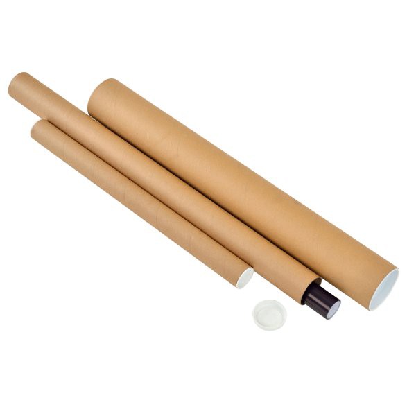 Kraft Cardboard Mailing Tubes / Tabung Gambar