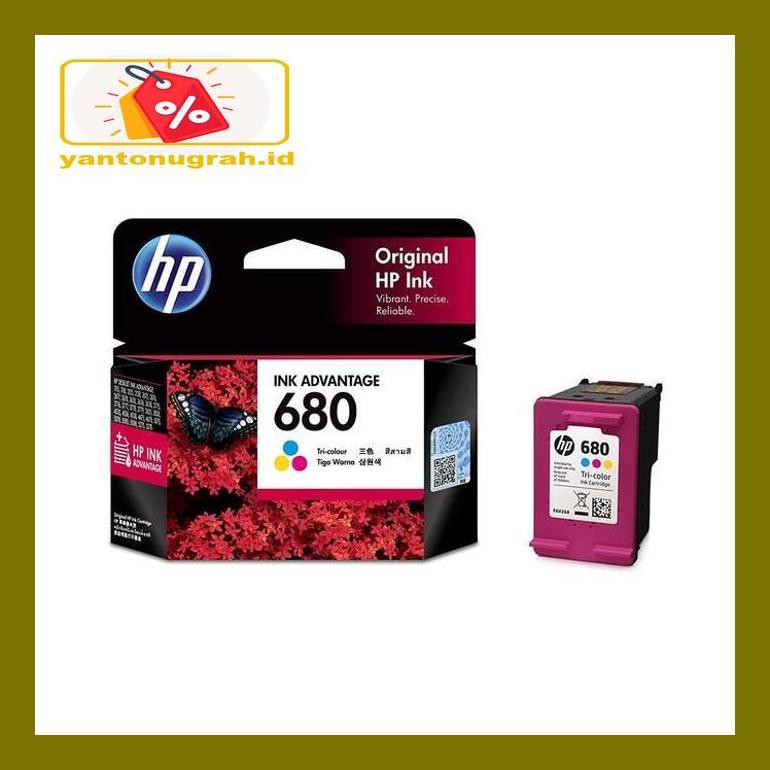 

Pt740Dpp Tinta/ Cartridge Hp 680 Original Colour Ink - Warna Pt0P8D6M