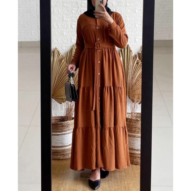 TREYA DRESS SYIRAASWARDROBE GAMIS WANITA BUSUI
