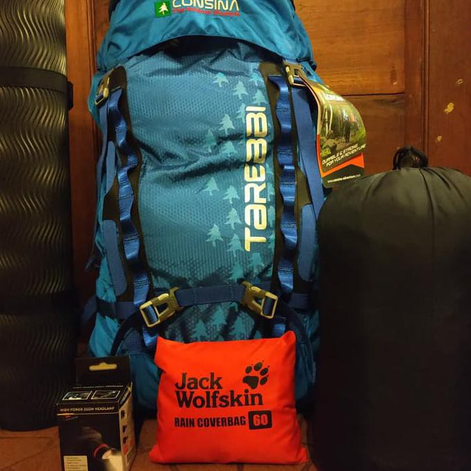 Tas Gunung Consina Tarebbi ~ Paket Hemat Tas Gunung - Merah