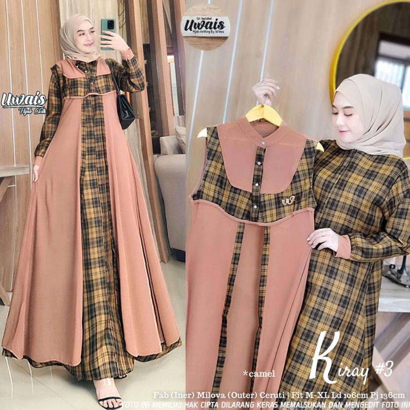 KIRAY GAMIS SET ORIGINAL BY UWAIS HIJAB CLOTHING