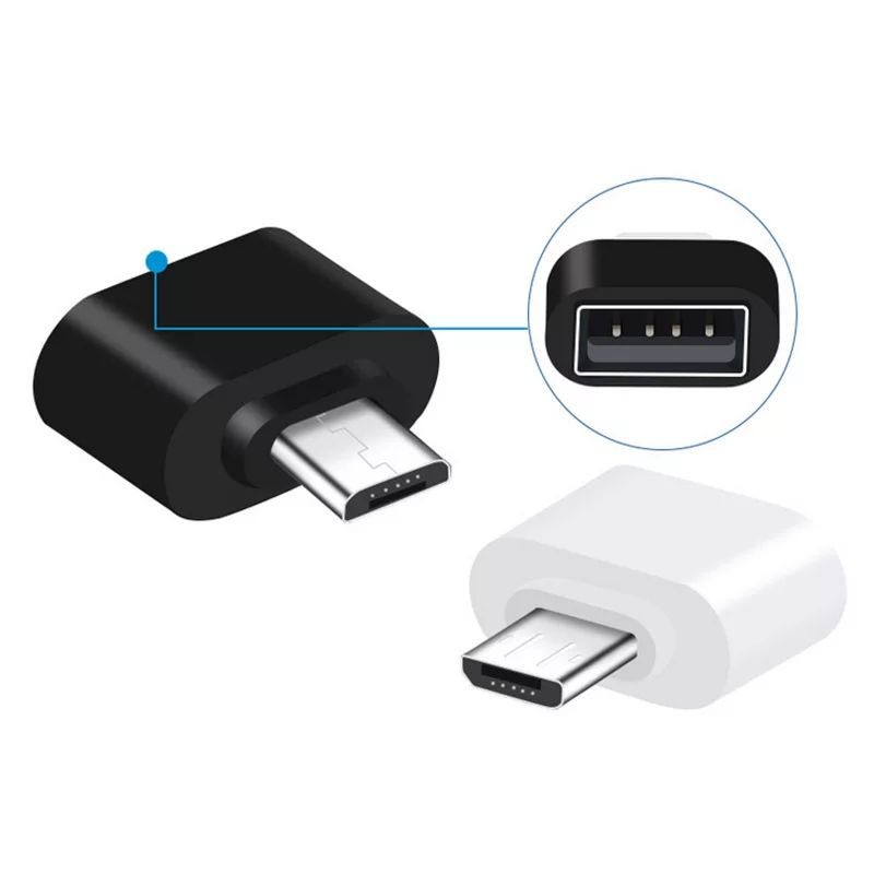 OTG Non Kabel Micro USB/Type C Warna Random