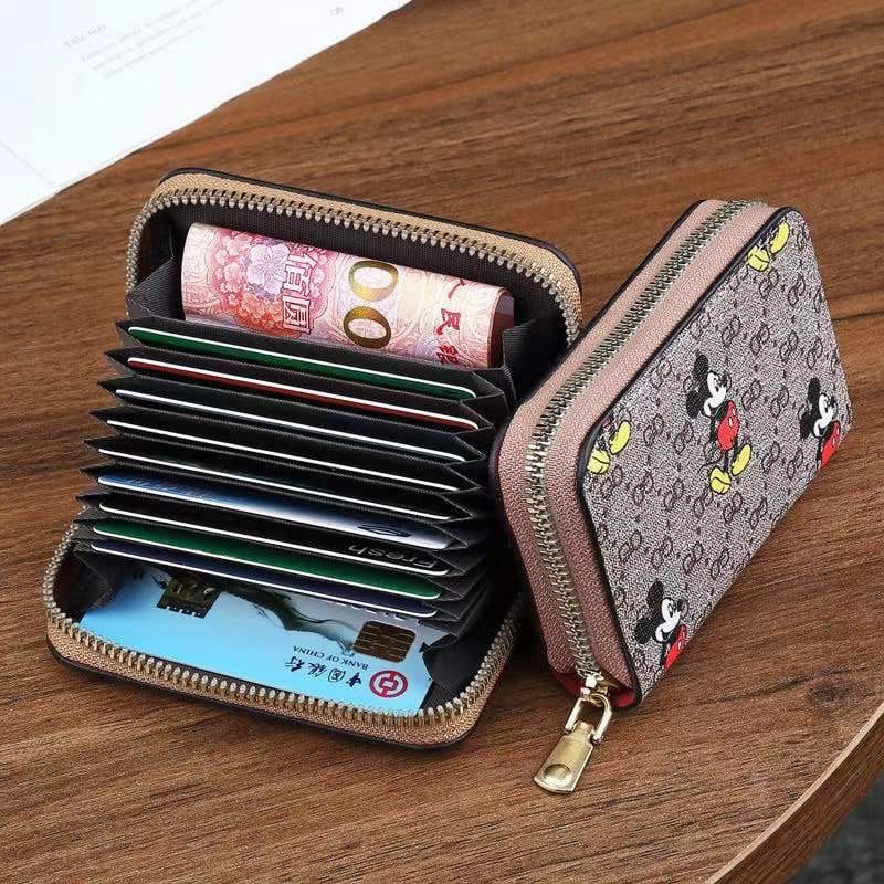 (COD) Dompet Kartu Wanita Mickey Wallet Coin Card Pocket MALL SHOPPING