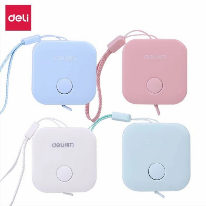 Meteran mini 1.5m / gantungan meteran mini 1.5m Deli