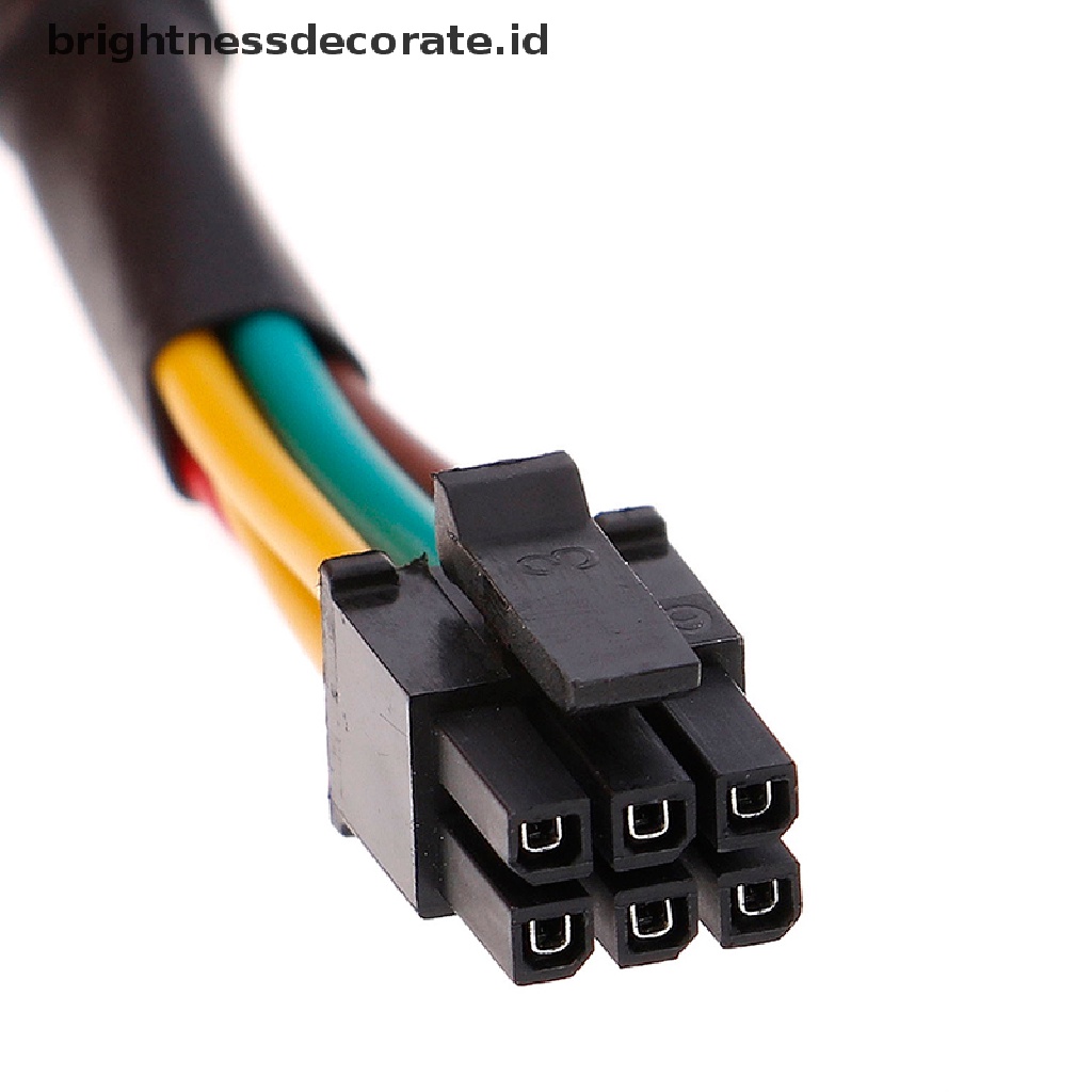 [birth] HDD SSD power cable 6 Pin to SATA 15Pin converter cable for dell 3668 3667 3650 [ID]