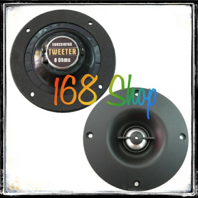 Tweeter Dome 4 inch Magnet Neodymium EDN25107AS Super Jernih