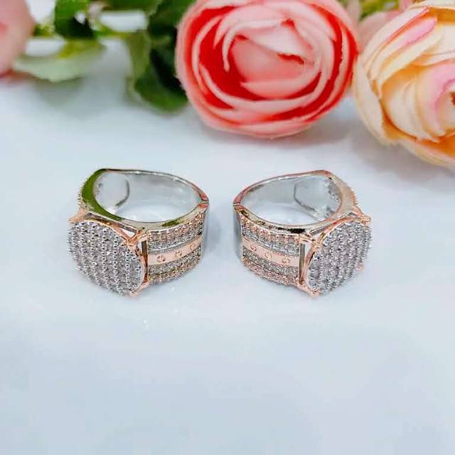 Cincin xuping kombinasi Permata B034 - 036