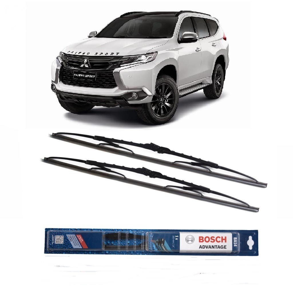 Bosch Wiper Mitsubishi New Pajero Sport Frame Besi - 2 buah/Set 20-20