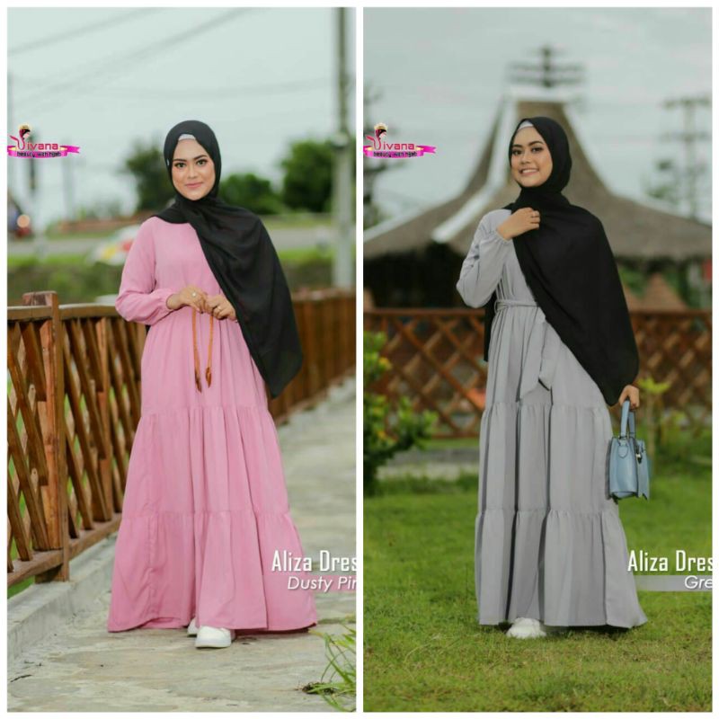 Aliza dress by sivana hijab (tanpa Khimar)
