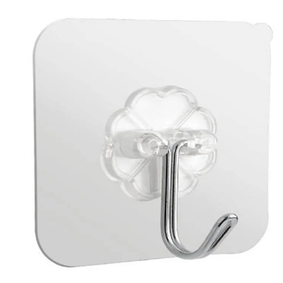 Gantungan Baju, Gantungan Baju Tempel, Gantungan Hook Tempel