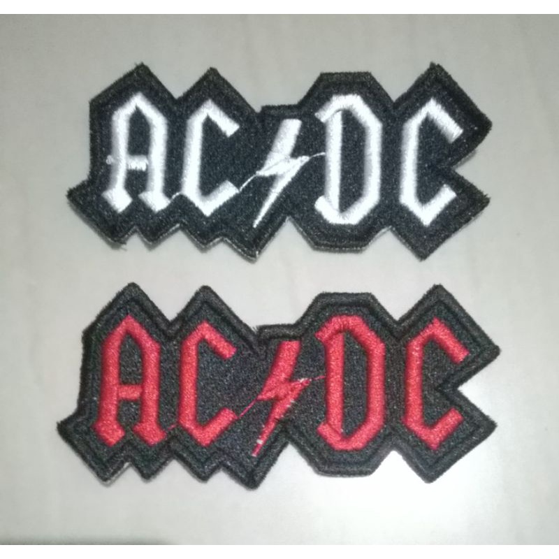 EMBLEM PATCH BORDIR ACDC