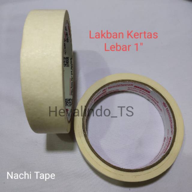 

Lakban kertas 1 " 1" nachi 1 inchi lem kertas 1 " slasiban kertas 1 " slasiban cat semprot