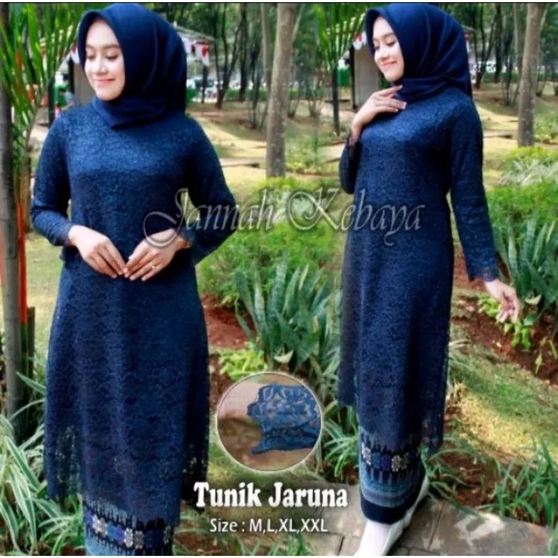 SET TUNIK BROKAT/TUNIK MODERN/TUNIK PESTA/TUNIK WISUDA