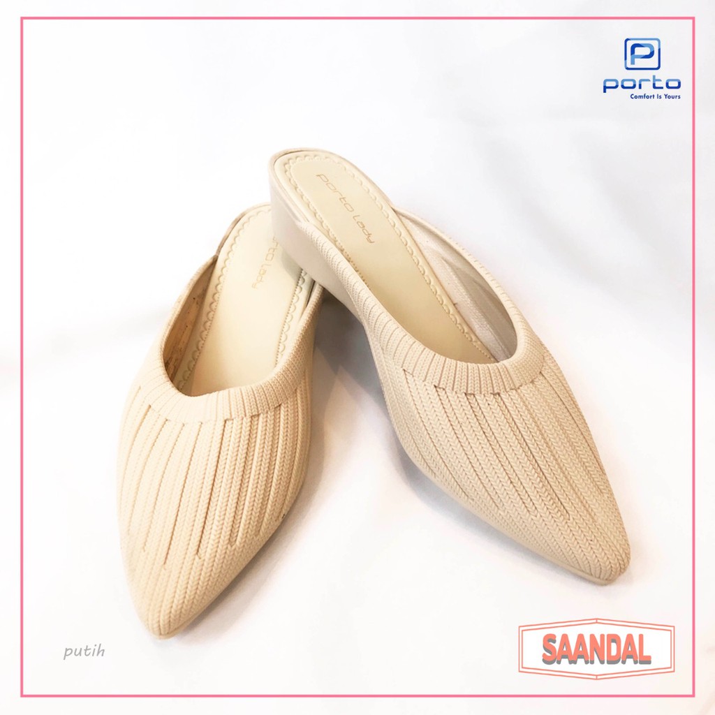 Sepatu Wedges Selop Porto DTA Model Korea Jelly (BISA SATUAN)