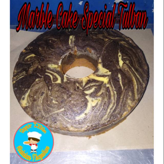 

Marble cake spesial tulban