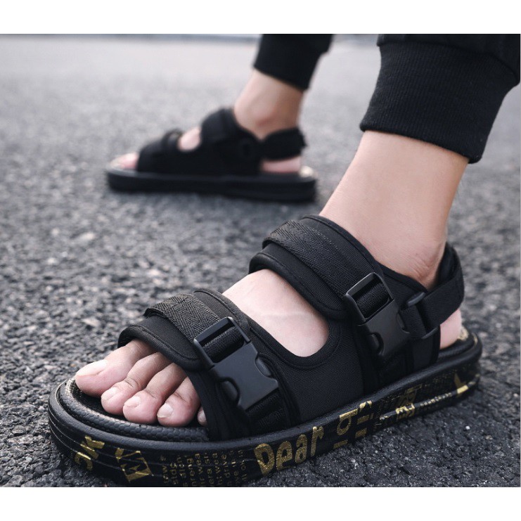 SANDAL PRIA SANDAL IMPORT DEAR MODEL CASUAL SANDAL GUNUNG MODERN KEREN COWOK RINGAN/TIDAK LICIN