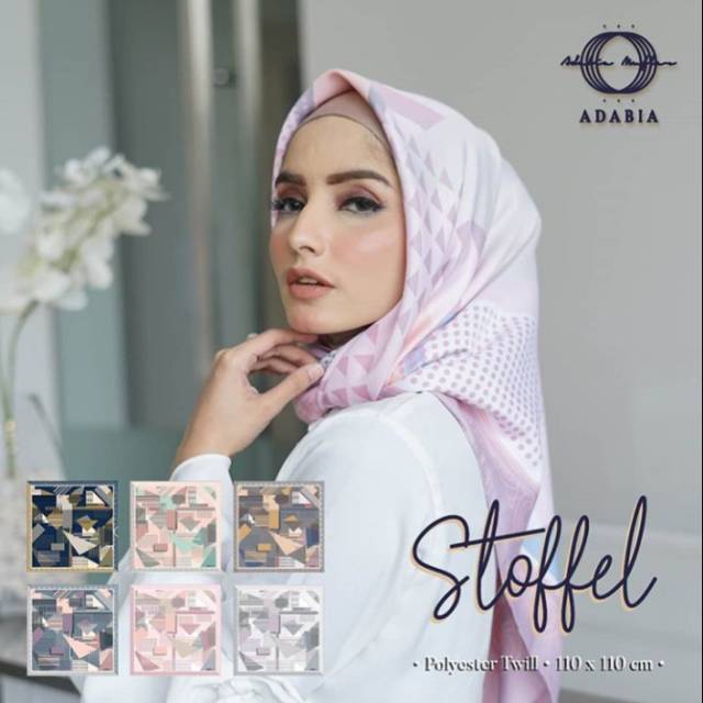HIJAB MOTIF JILBAB MOTIF SEGI EMPAT ADABIA