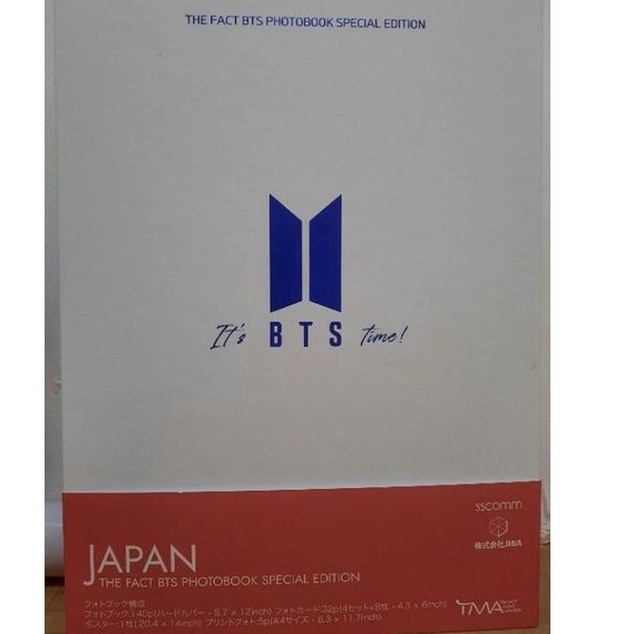 BTS The Fact Photobook Special Edition