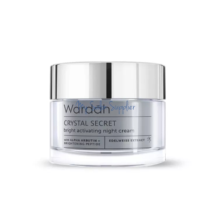 Wardah Crystal Secret Bright Activating Night Cream 30g